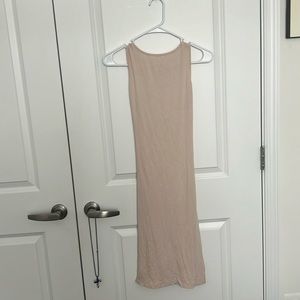 Tan dress
